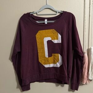 Cropped Cavs sweater